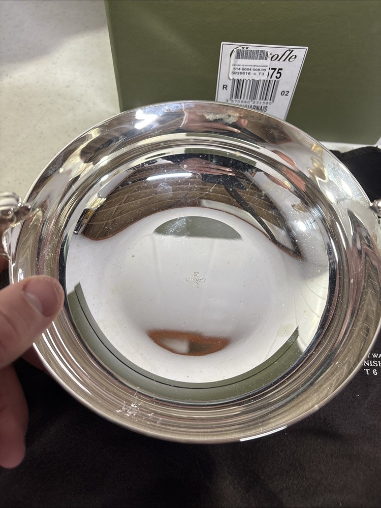 Christofle Silver-Plated Caviar Serving Set With Box