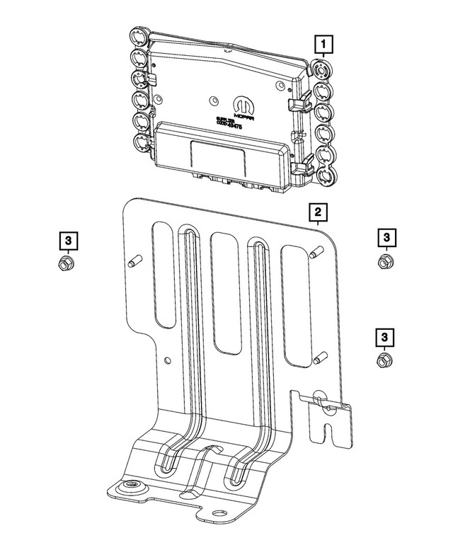 Genuine Mopar Active Dampening Module 05035928AK