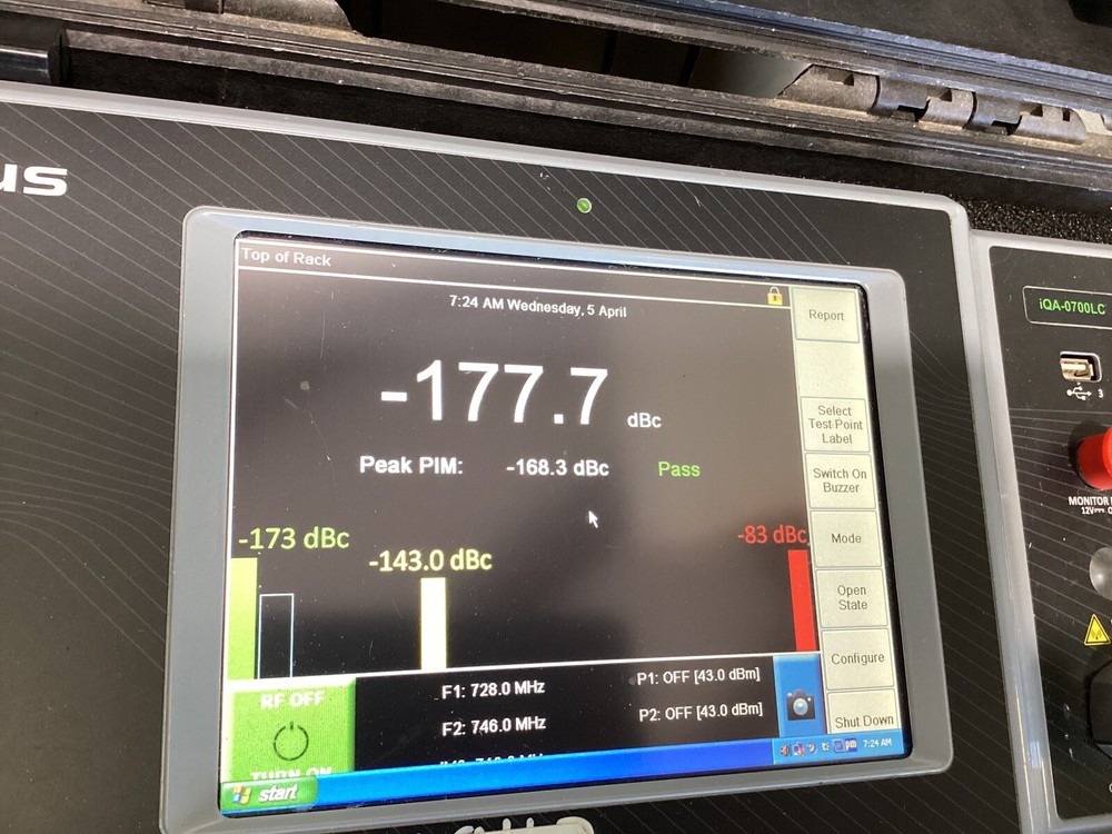 KAELUS iQA SERIES PASSIVE INTERMODULATION TEST SET MODEL iQA-0700LC