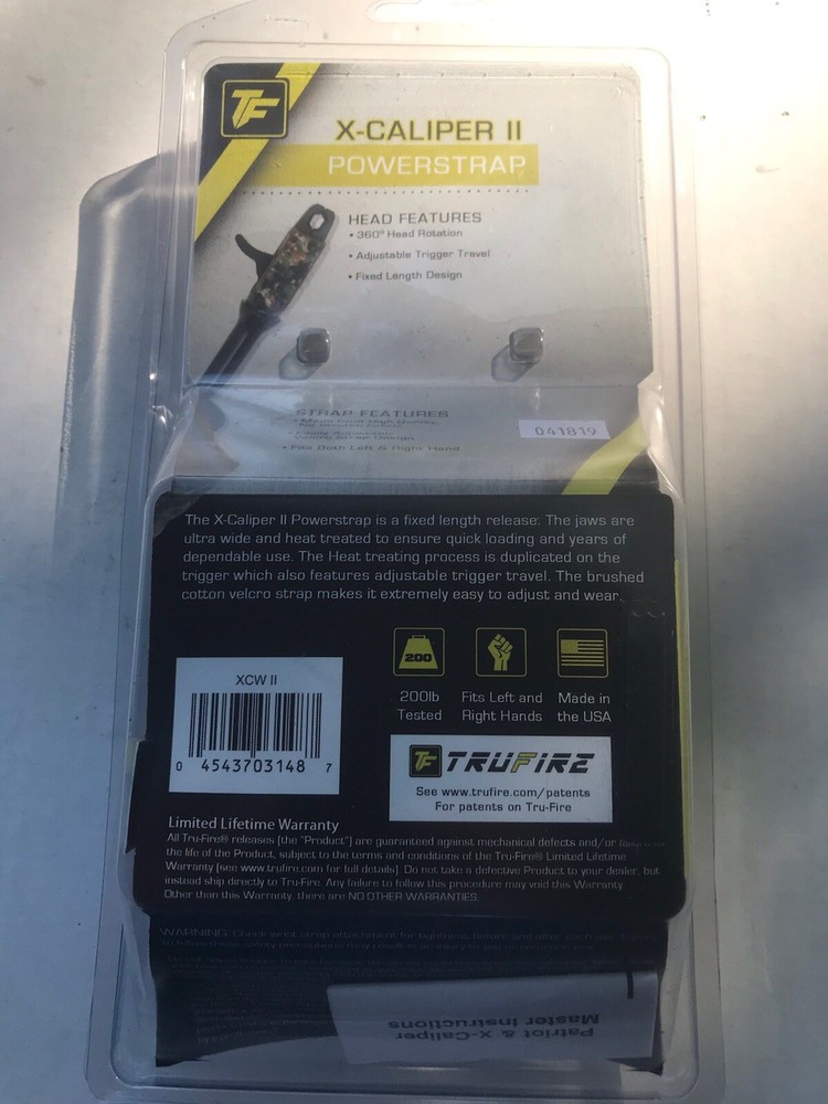 TRUFIRE X-Caliper Power strap Arrow Release