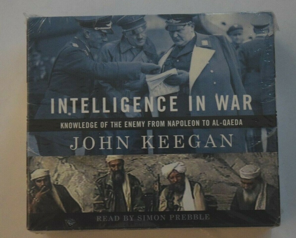 CD AUDIO PROGRAM: "INTELLIGENCE IN WAR," by Historian John Keegan, New & Sealed
