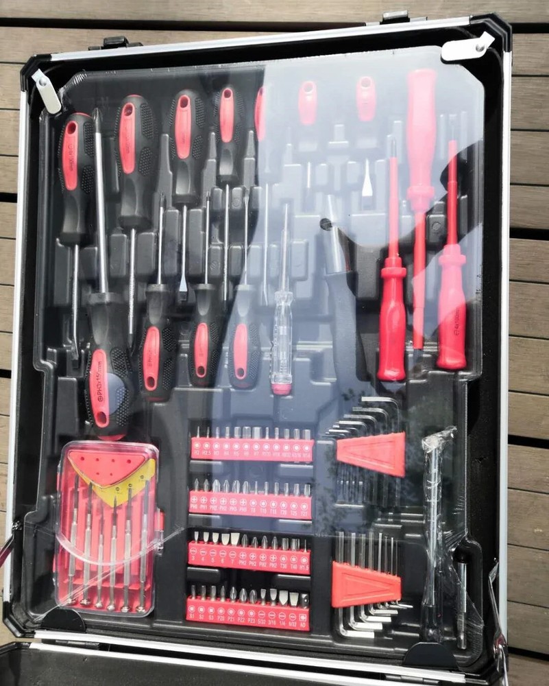 Professional Full Set Electrician Multi-function Hardware Household Toolbox