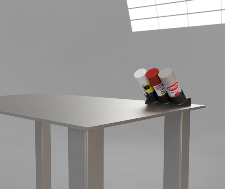 S&S MAGNETIC CAN ORGANIZER HOLDER SPRAY PAINT LUBRICANT TOOL BOX WORK BENCH USA