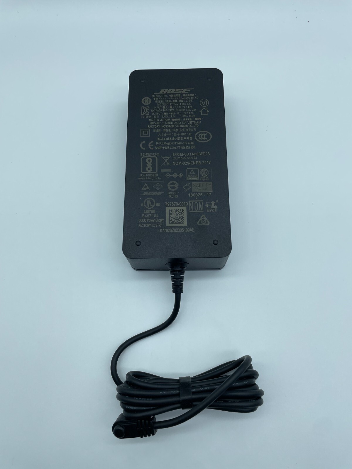 Bose Soundbar 500 Charger AC Adapter Power Supply DT24V-1.8C-DC 20V 1.875A 45W