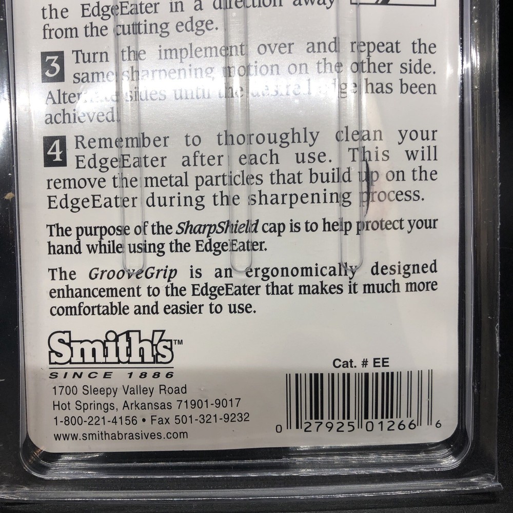 Smith's Edge Eater Multi Purpose Tool Sharpener Sharpening Stone New