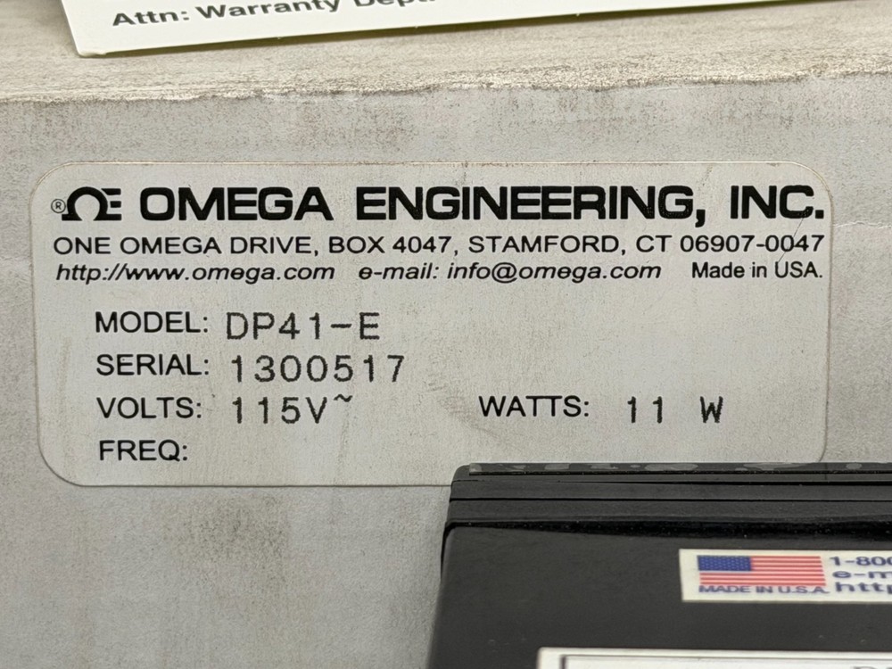 Omega Engineering DP41-E Process Indicator 1/8 DIN voltage/current (NEW)
