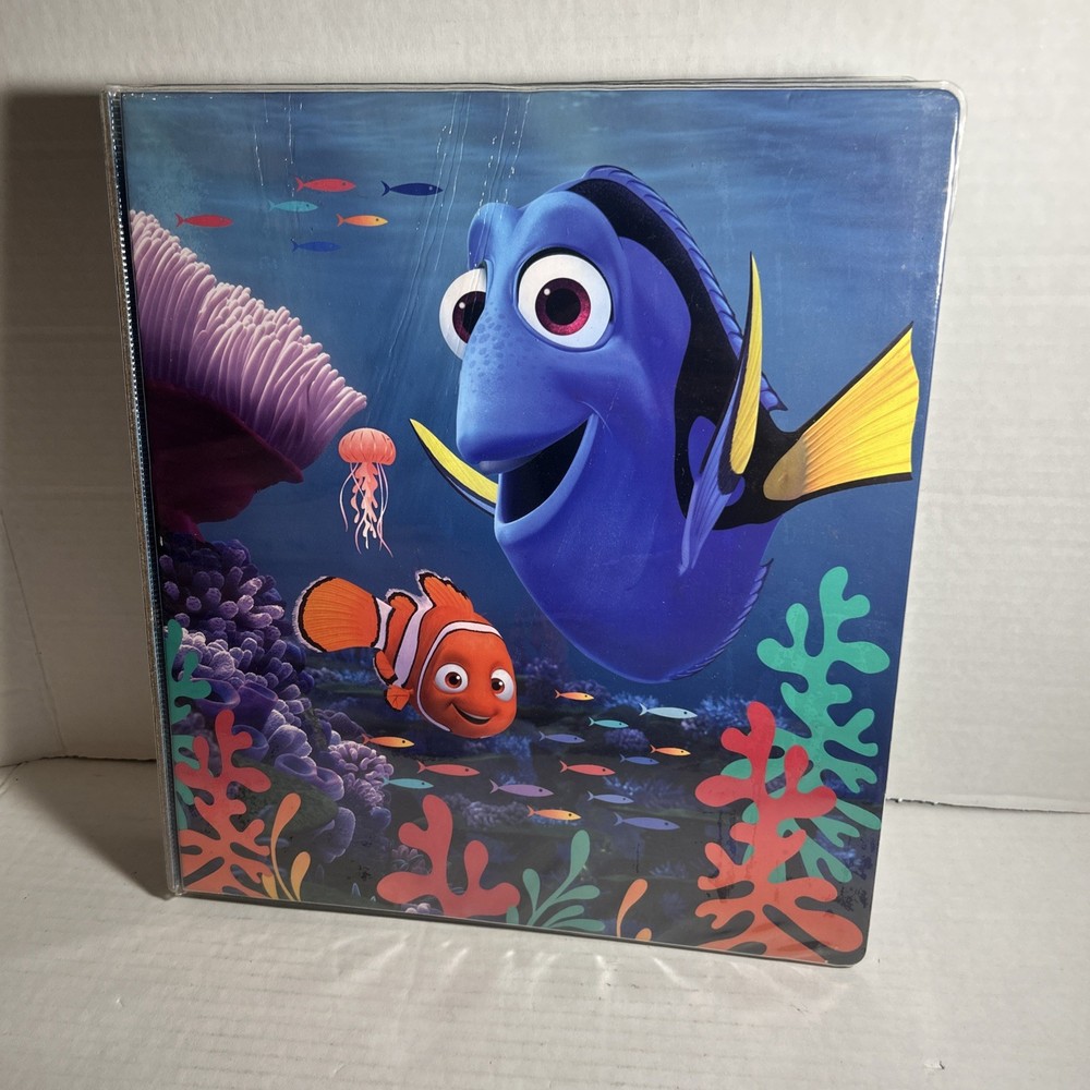 Disney Finding Dory 3 Ring 2 Pocket Folder