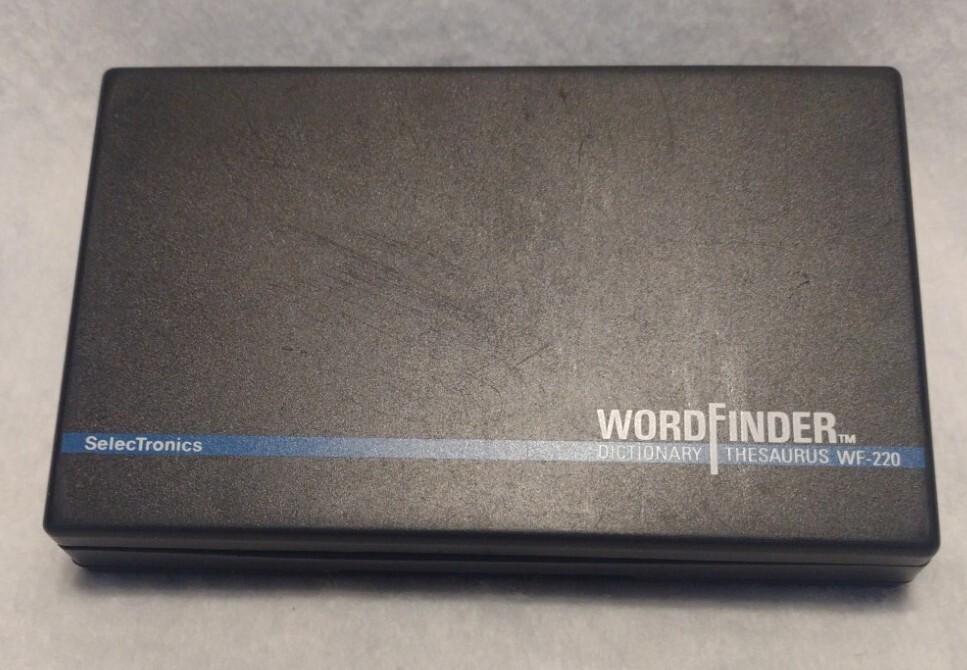 SelecTronics WordFinder Hand Held Electronic Dictionary Thesaurus WF-220 Parts
