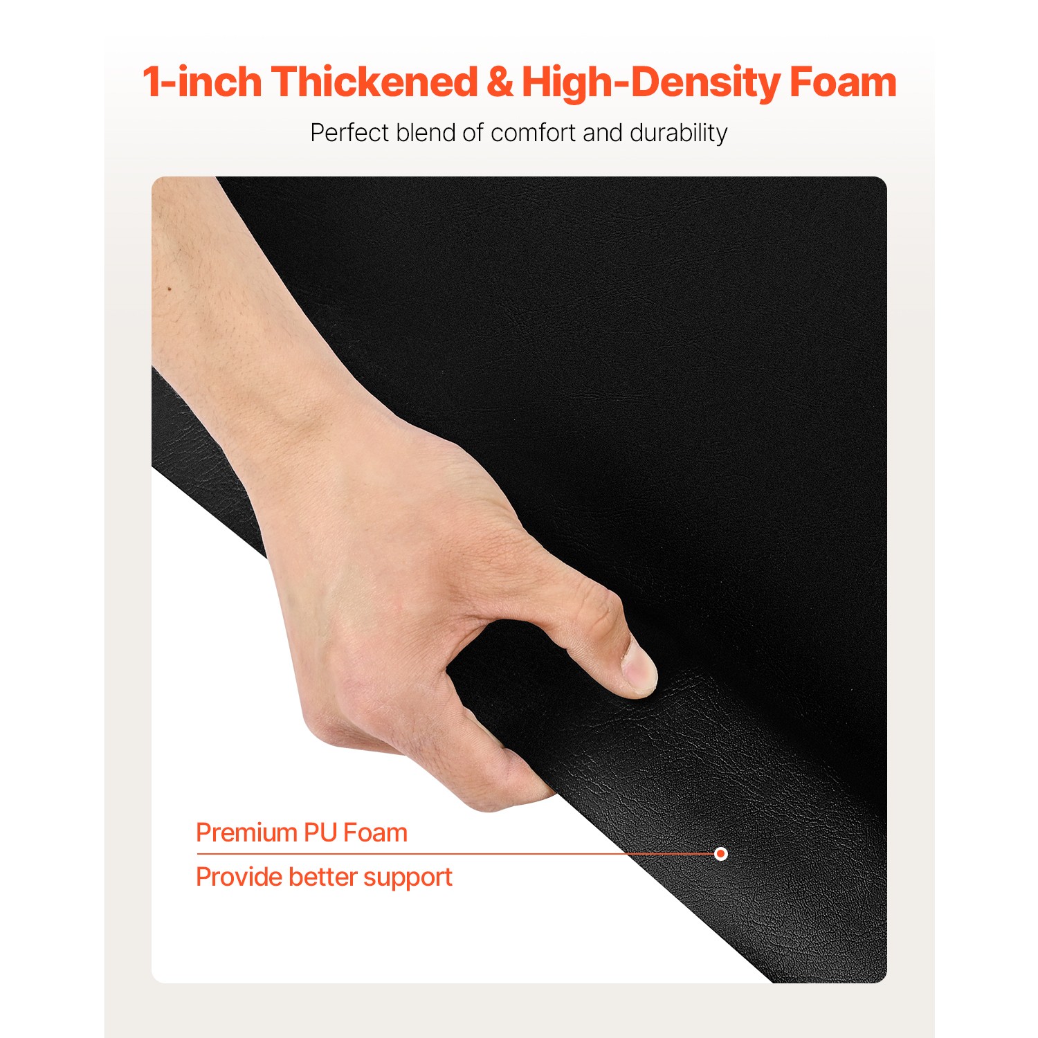 Salon Mat for Hair Stylist 4 x 5 FT Hexagon Salon Chair Mat 1-inch Thick