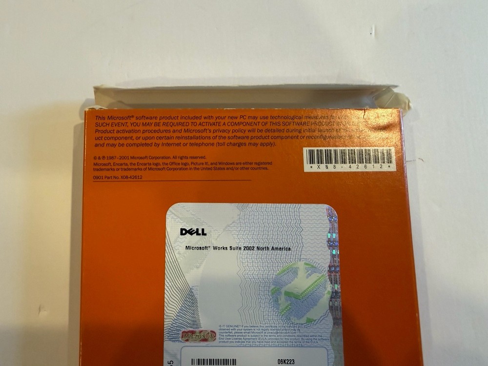 Microsoft Works Suite 2002 - Key Included