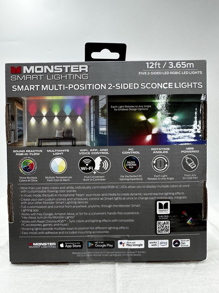 NIB Monster Smart Light Scones