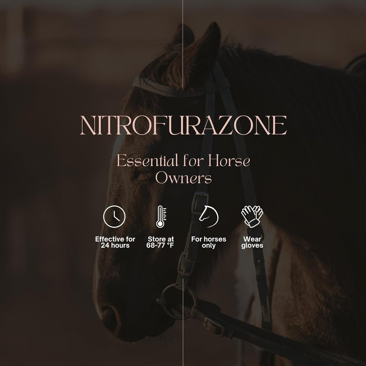 Treatment for Horses,Nitrofurazone,Natural Equine Wound Care,1Lb