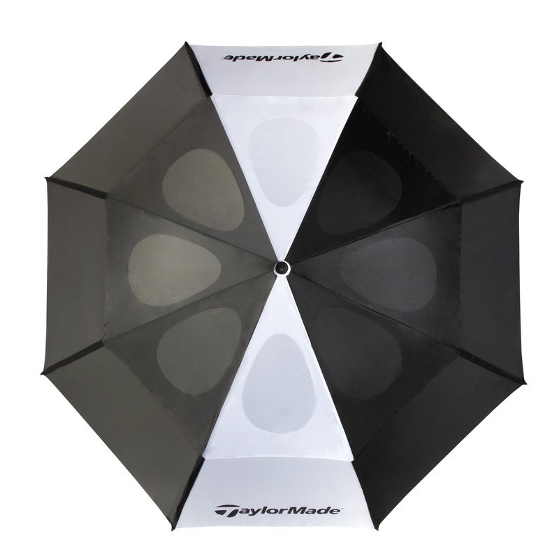 68inch Automatic Open Golf Umbrella Windproof Double Layer Canopy Vented Frame