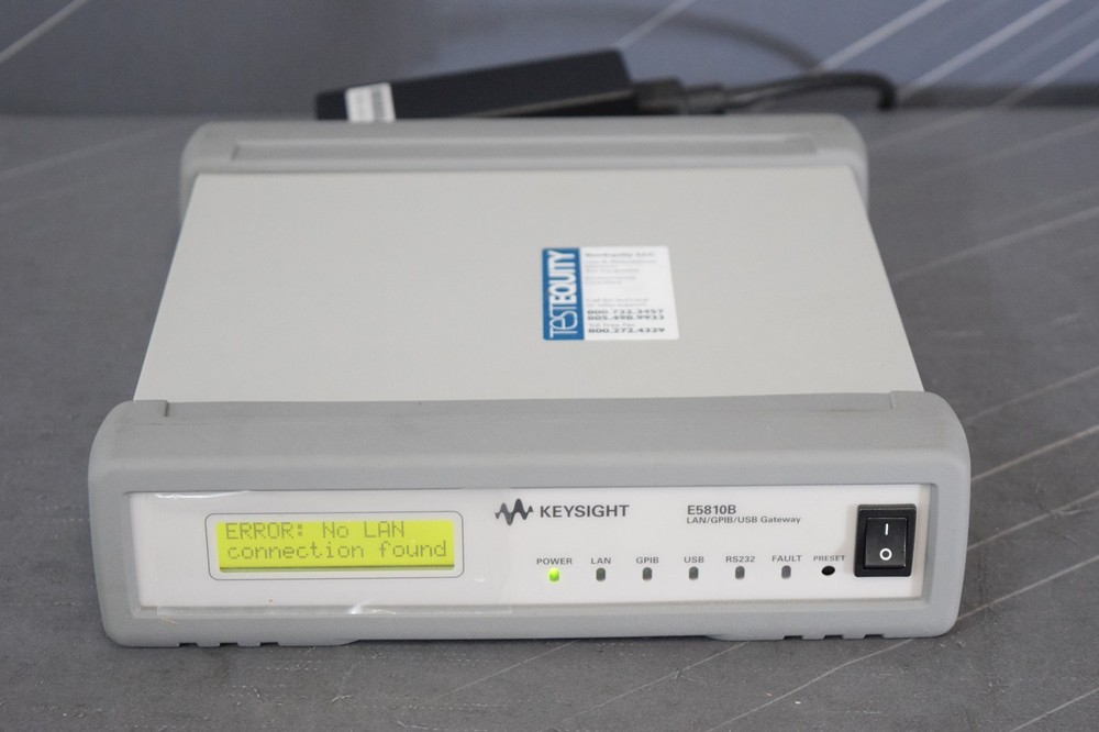 Keysight E5810B LAN/GPIB/USB Gateway