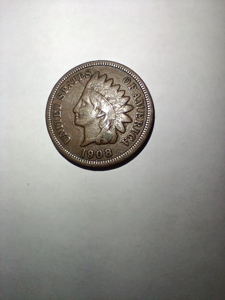 1908 Indian Head Cent