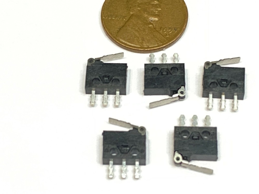5 Pieces MX-1205 NC NO Microswitch Reset mini small Micro Limit Switch Lever