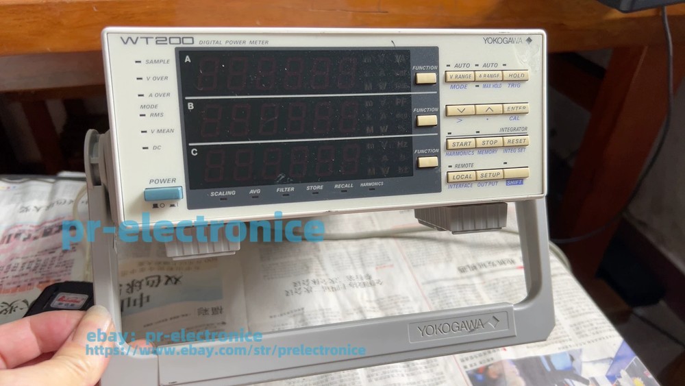 Yokogawa WT200 Power Analyzer#pr