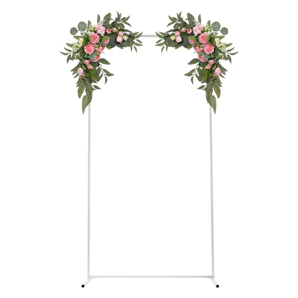 Modern Wedding Backdrop Stand 1*0.5*2m Backdrop Frame Backdrop Stand Rectangle