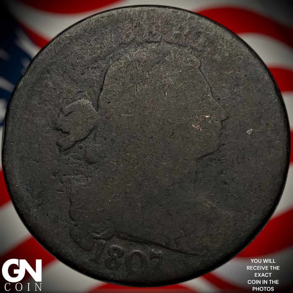 1807 Draped Bust Large Cent Z0743