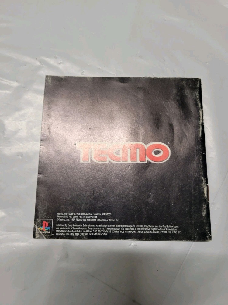 tecmo stackers ps1 Manual Only