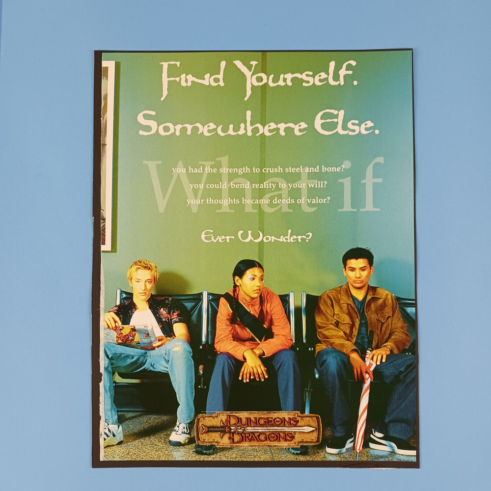 2000 Dungeons and Dragons Print Advertisement