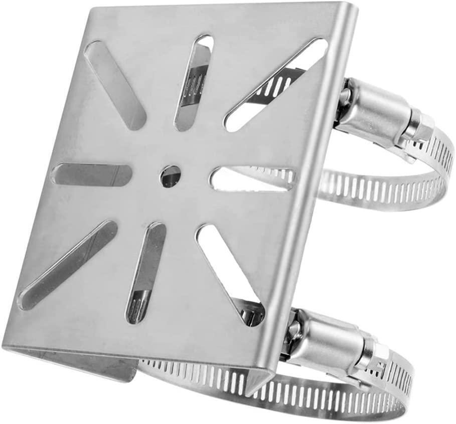 Hose Clamps Post Pipe Pole Mounting Bracket Arm Base for CCTV Security Camera