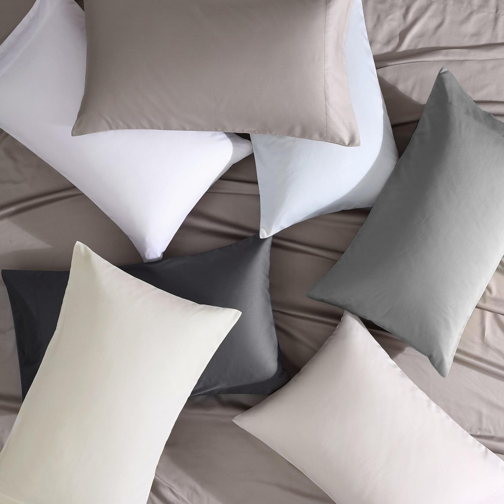 Queen Sheet Set Cotton 800 Thread Count Soft Sateen Bedding Blue