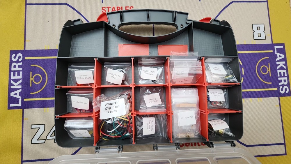 Electronics Kit 2nd Component Pack 1 -Exp 1-11 for Charles Platt STEM Book