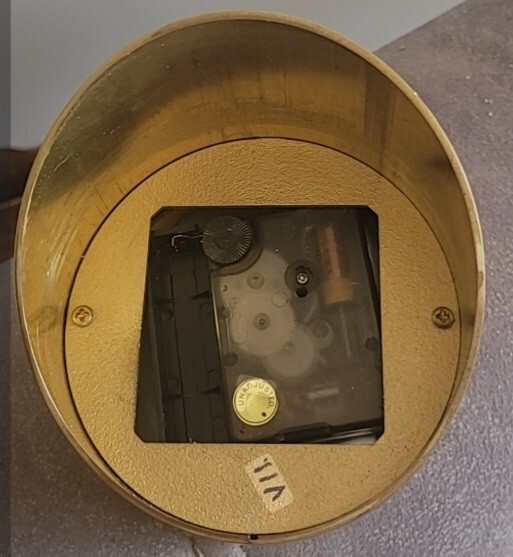 Colibri Brass Desk Clock - Y