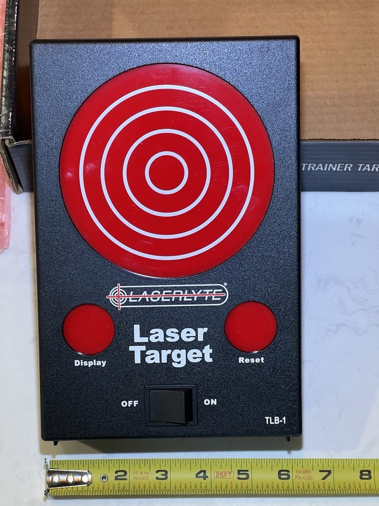 LaserLyte TLB-1 Laser Trainer Target w/ Instructions
