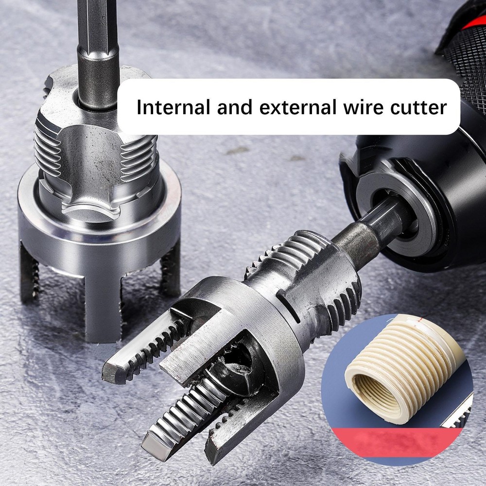 Pipe Threader Pipe Thread Cutting Tool for DIY Project Repair Maintenance