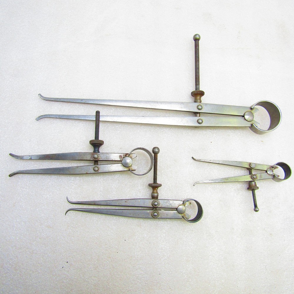 Inside calipers, 4 pieces