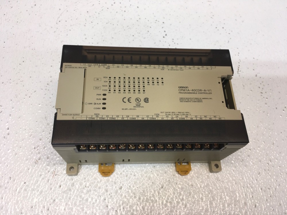 OMRON CPM1A-40CDR-A-V1 Programmable Controller (KB)