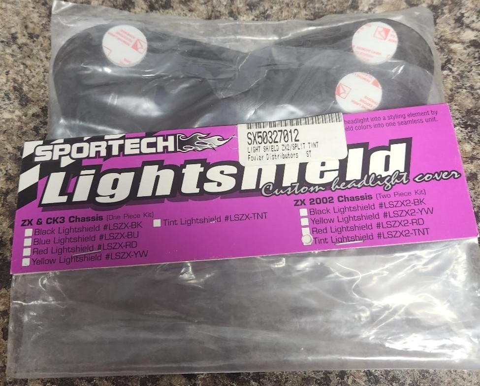 Sportech LSZX2-BK Light Shield Black, NOS