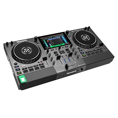 Numark Mixstream Pro Go - Standalone DJ Controller with Battery