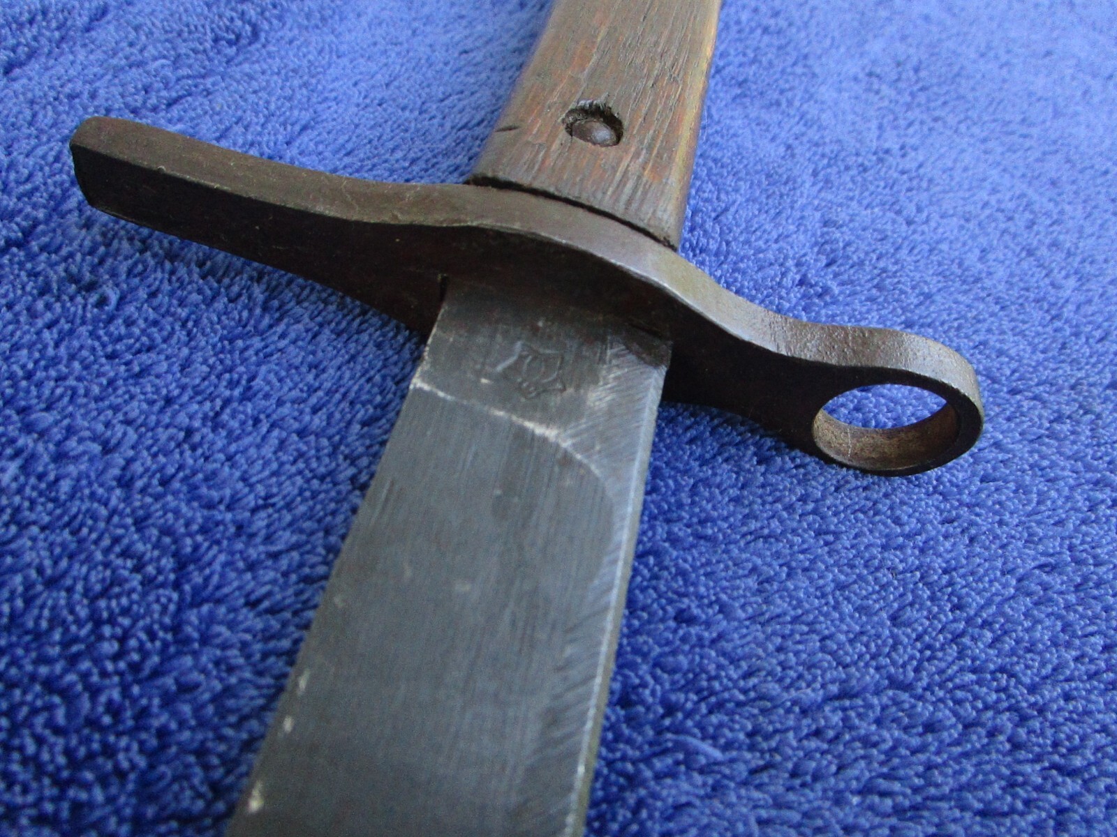 ORIGINAL LATE WW2 JAPANESE TYPE 30 ARISAKA BAYONET AND SCABBARD MAKER JINSEN