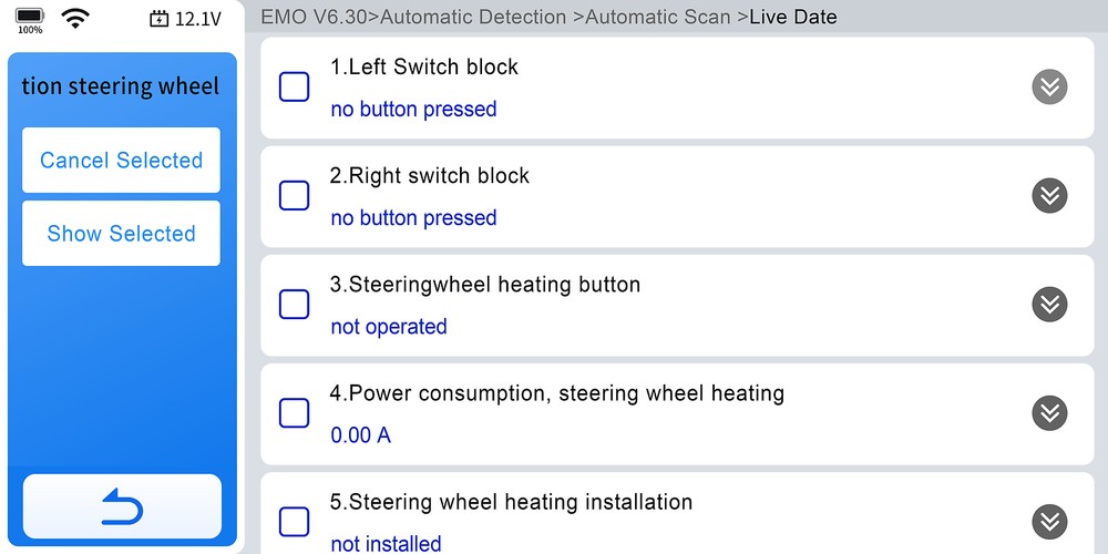 Bidirectional OBD2 Scanner Full System Diagnostic Tool For Dodge Chrysler Jeep