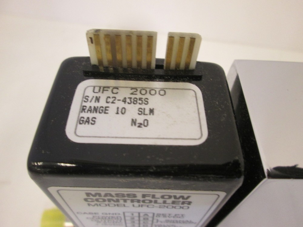 Unit Instruments, UFC-2000, Mass Flow Controller, 10 SLM, N2O, Used
