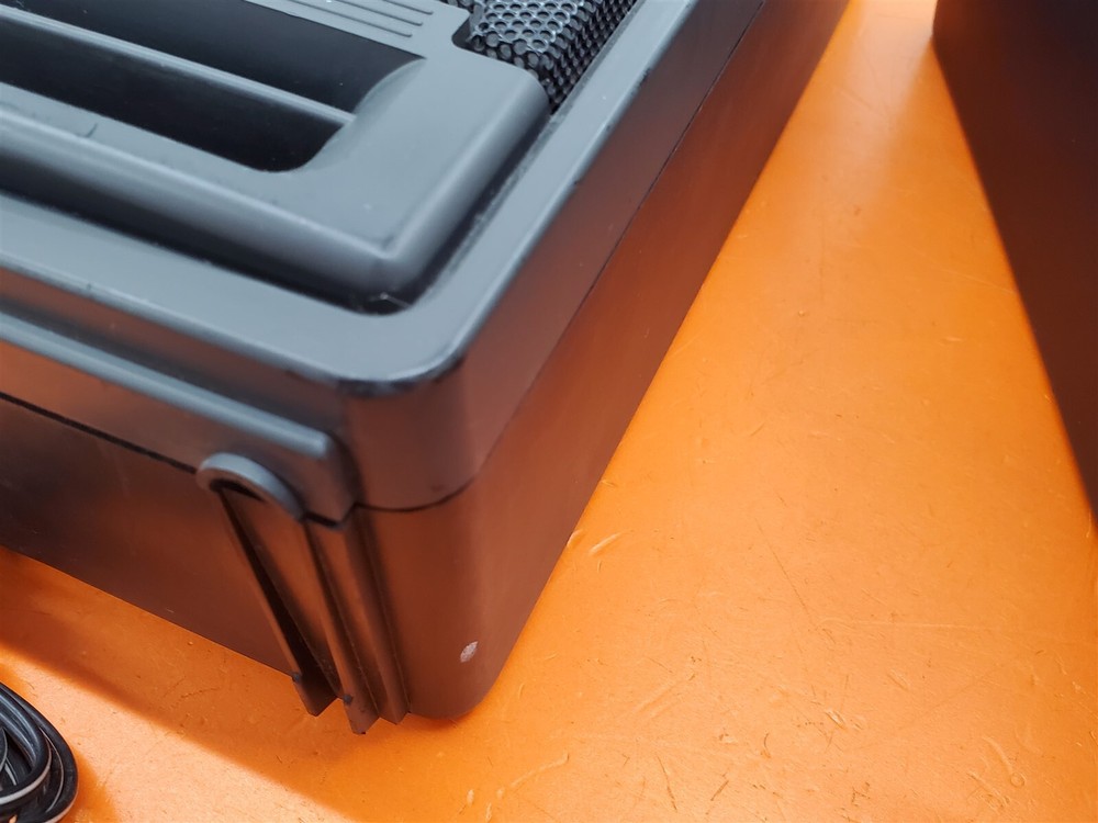 ⭐️⭐️⭐️⭐️⭐️ Black Shelf Speakers Full Response 4" Speaker 6ft Audio Cable