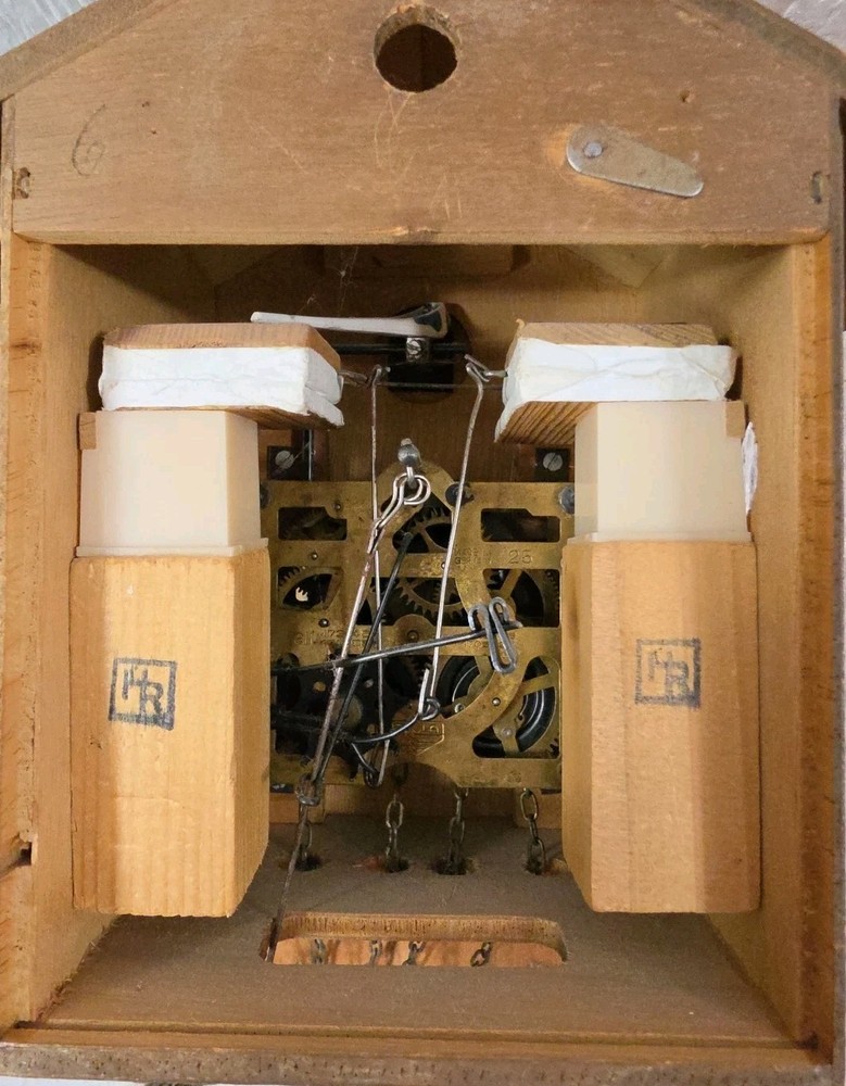 Authentic German Black Forest "Hunter" (Jagdstück) cuckoo clock