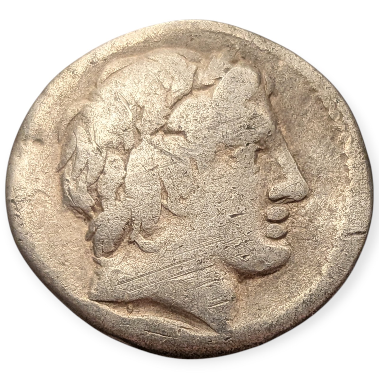 Roman Republic Denarius 86 BC. Gargonius, M. Vergilius & Ogulnius Anonymous 12J