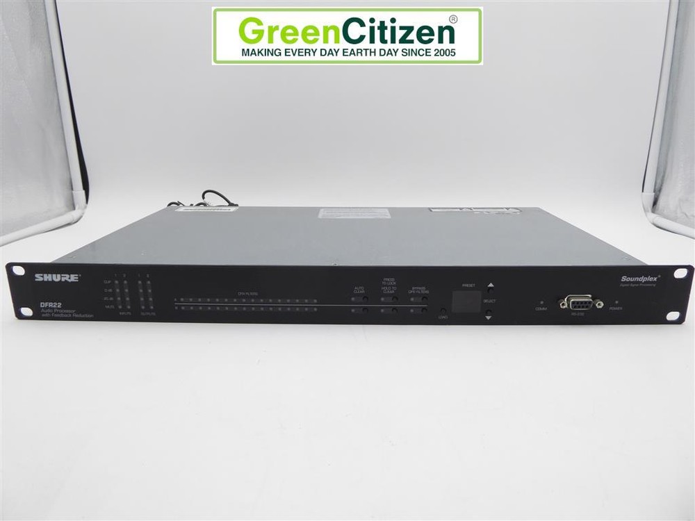 Shure DFR22 Digital Signal Processor w/ Reduction SoundPlex