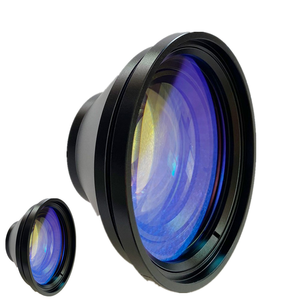 Full Quartz YD-1064nm F-theta Scan Lens For 200W 300W Fiber Laser Machine