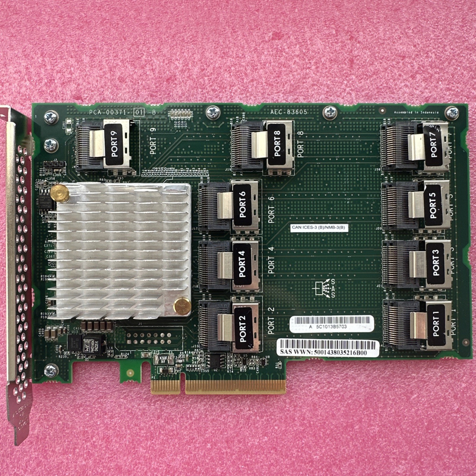 HP AEC-83605 12GB SAS PCIe Smart Array Expansion Card 876907-001 761879-001