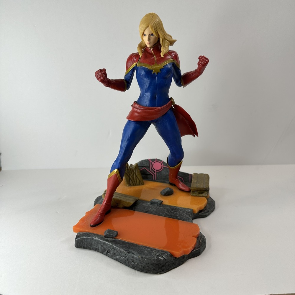 Marvel vs Capcom Infinite Captain Marvel Statue Project Triforce Figure 2017 Gam