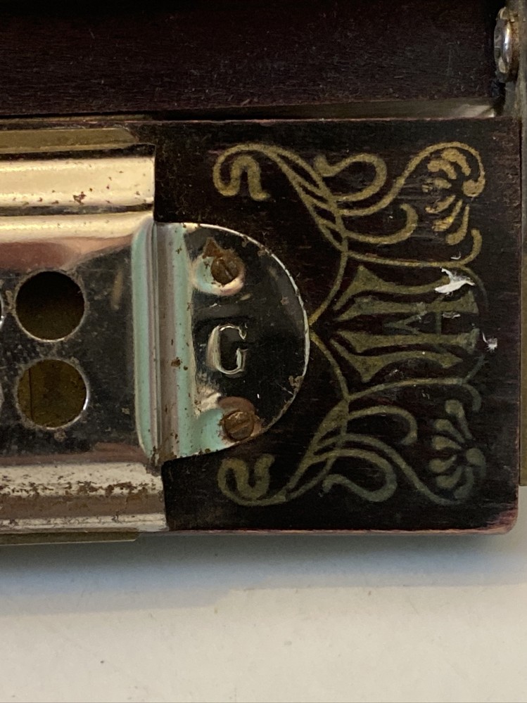 Hohner Paddle Wheel 4-In-1 Harmonica / Harp CFG *Rare* Missing D