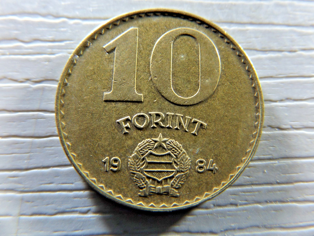 HUNGARY 1984 10 Forint