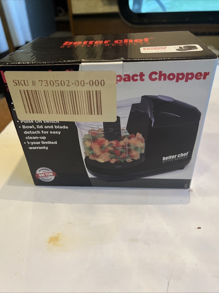 Better Chef Compact Chopper Model IM 841B. New