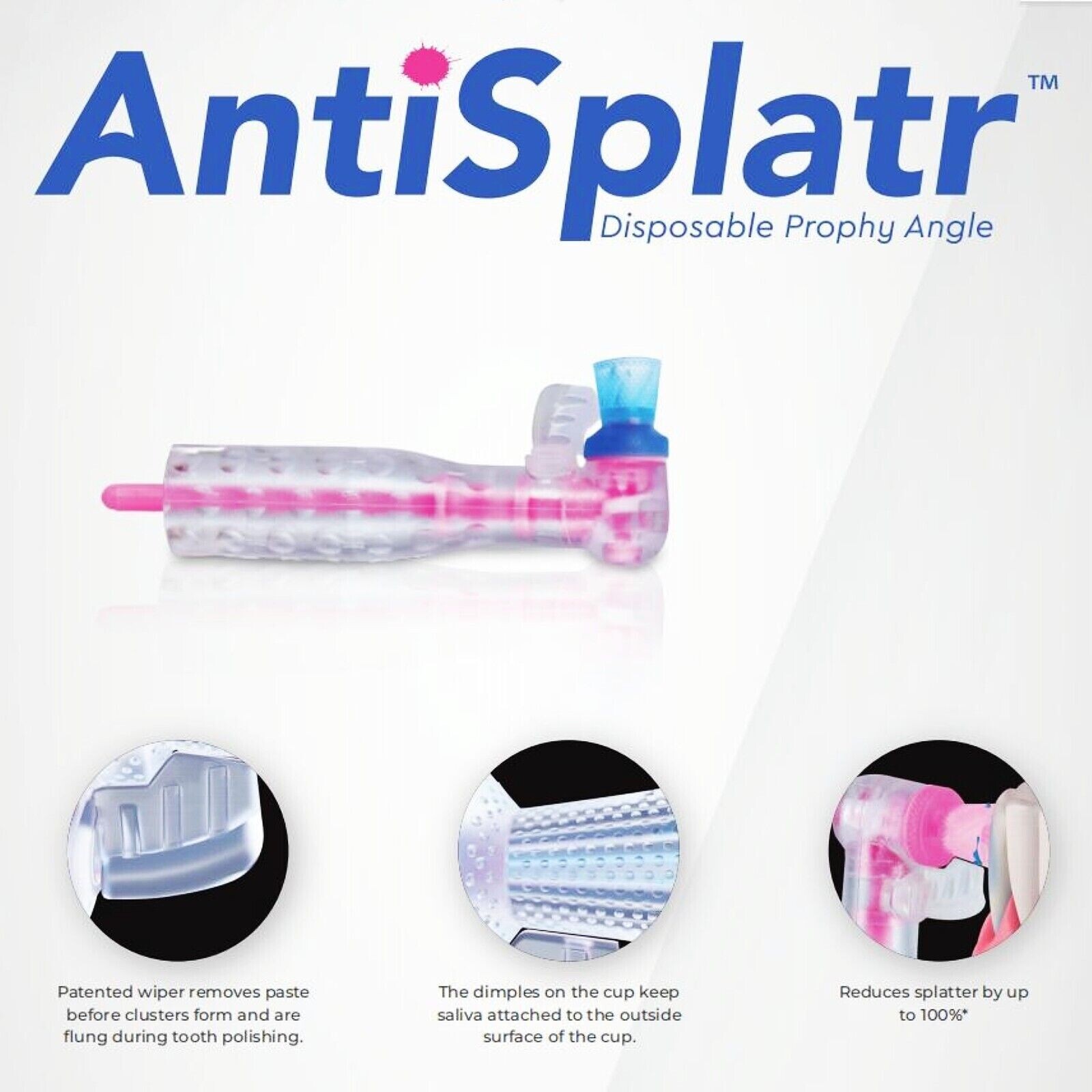 Lotus Technology AntiSplatr disposable prophy angle (Multi)