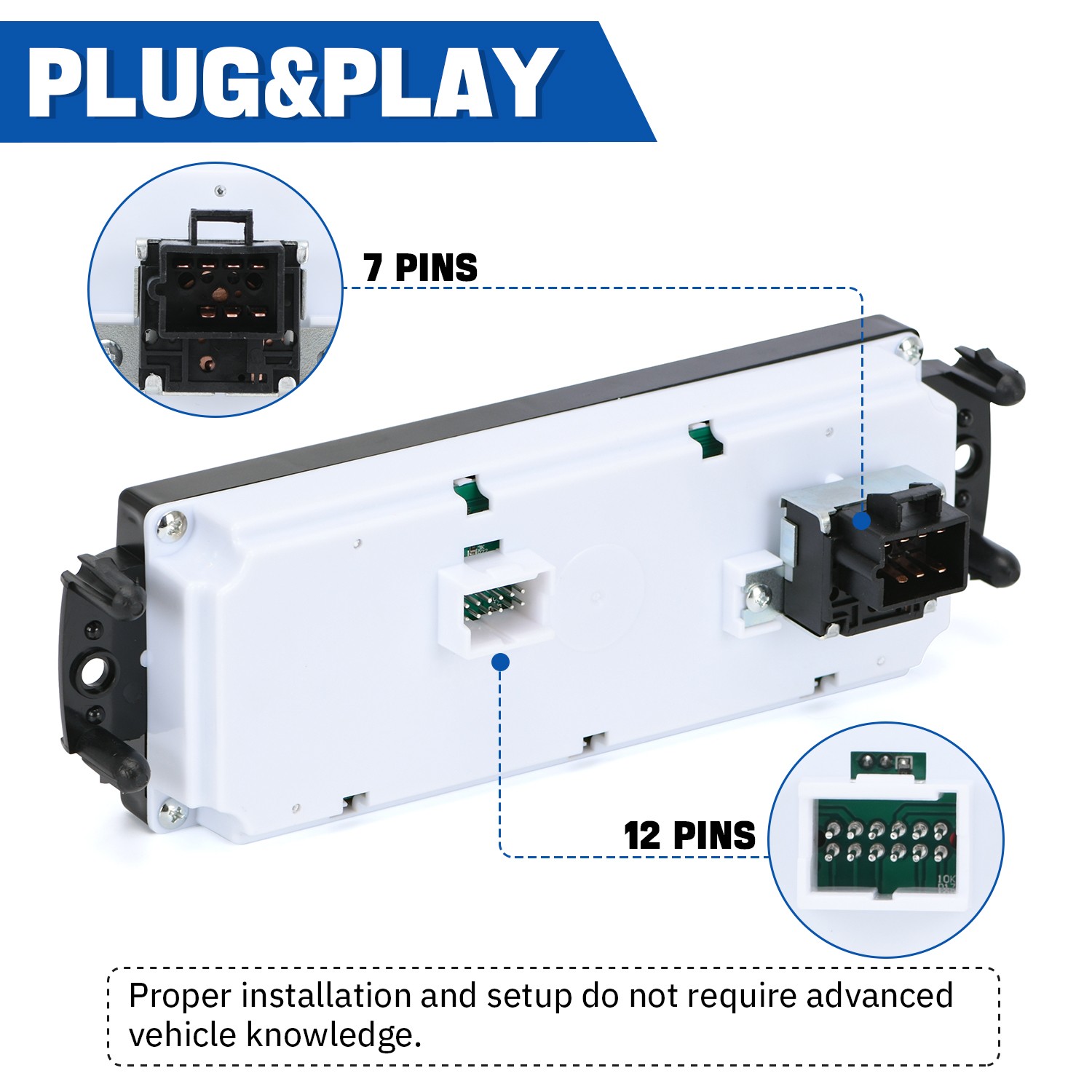 Climate Control Module For 1999-2002 Chevy Silverado GMC Sierra 1500 Tahoe Yukon